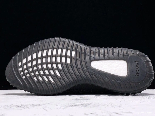 (Reflective) Boost - Static Black 350 V2 Adidas Yeezy FU9007 0712